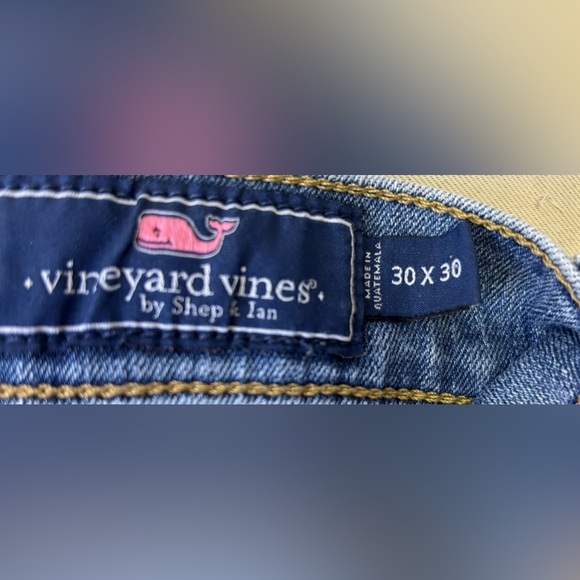 Vineyard Vines Jeans Men’s 30X30 Medium Wash Straight Fit Stretch Denim - Picture 10 of 12